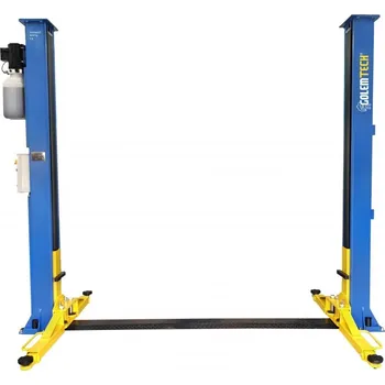 Zvedák dvousloupový 4 t PROFI, elektronické zámky, spodní propojení - Golemtech