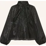 Marc Cain Dámská Halenka S Mašlí A Třpytivou Nití, černá, 38