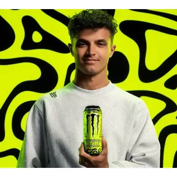 Energetický nápoj Lando Norris Monster Limited edition (Originální nápoj Landa Norrise)
