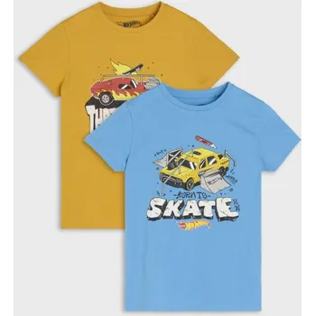 Sinsay - Sada 2&nbsp;triček Hot Wheels - vícebarevná - 802DM-MLC - 802DM-MLC-98