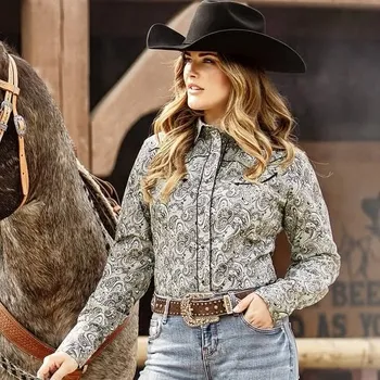 Dámská westernová košile WILLOW XXXL