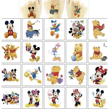 Odstranitelné tetování Dětské dočasné tetování - 20 ks - DISNEY POHÁDKY (B) (Značka: SPADABRAVO)