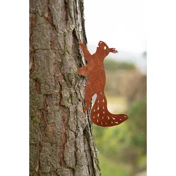 Zahradní dekorace Corgarden Zahradní dekorace VEVERKA 1048 30 x 18 cm Corten