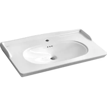 Isvea STELLA keramické umyvadlo 90x46,5cm, bílá