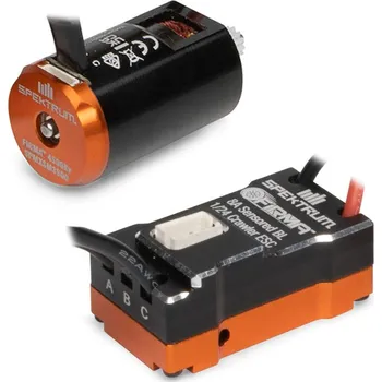 RC model letadla Spektrum motor střídavý Firma, regulátor 8A: SCX24 - SPMXSEMC18