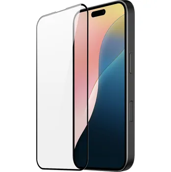DuxDucis Ochranné tvrzené sklo na iPhone 16 - DuxDucis, Full Glass Black