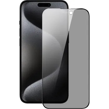 DuxDucis Ochranné tvrzené sklo na iPhone 15 Pro - DuxDucis, Full Glass Privacy