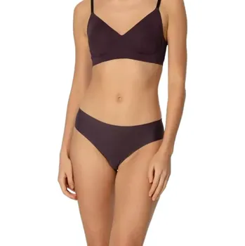 Kalhotky Kalhotky Julimex brazilského střihu dark plum velikost XL-46/48