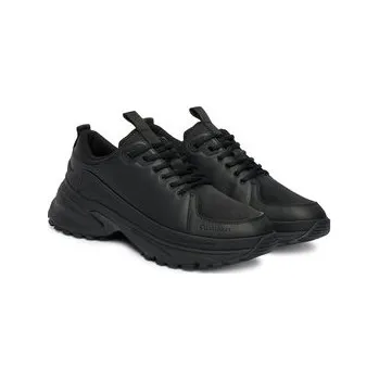 Pánská obuv Sneakersy Calvin Klein Hike Runner Laceup Tech Mix YM0YM01417 Černá 45