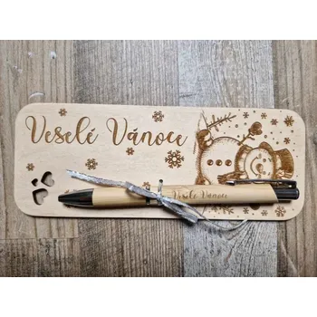 Vánoční dekorace Tužka "Veselé Vánoce" (Tužka "Veselé Vánoce")