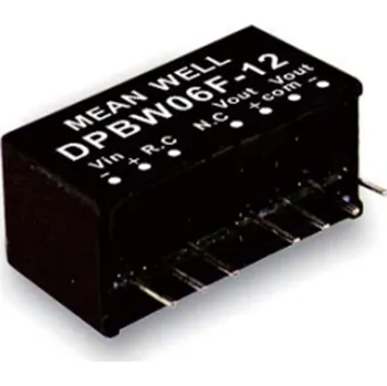 Měnič napětí Mean Well DPBW06G-12 Měnič DC/DC modulový 6W 12V