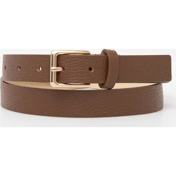 Opasek Kožený pásek Answear.LAB C.104.HWK hnědá 89X, vel. ONE SIZE