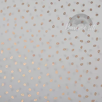 Plátno Zlatotisk Kroužky (E) (100% prémiové plátno zlatotisk)