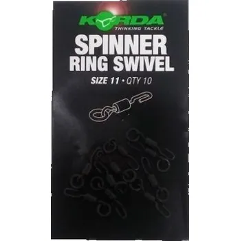 KORDA - Obratlík Spinner Ring Swivel vel. 11 10 ks