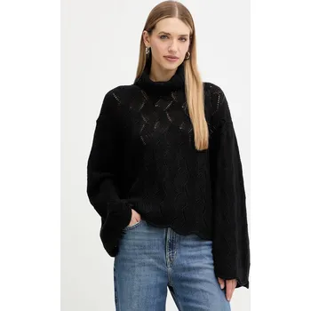 Pánský svetr Svetr s příměsí vlny Twinset 252TT3424 černá 99X, vel. L