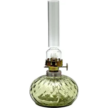 Venkovní osvětlení Petrolejová lampa ELIŠKA 20 cm lesní zelená