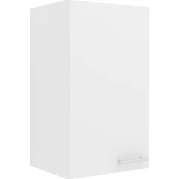 Koupelnový nábytek VCM Závěsná skříňka Esilo, v moderním stylu (Závěsná skříň, bílá/bílá, 1 Tür 50)
