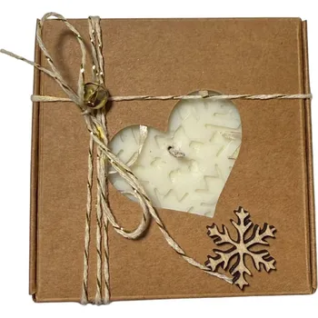 Svíčka Hřejivá vločka - 100% sójová svíčka