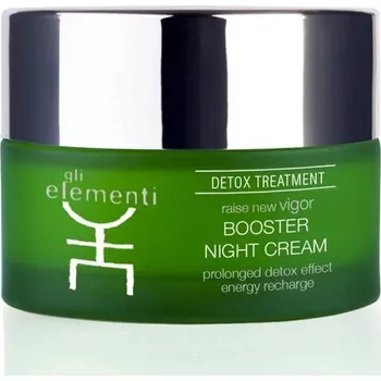 Gli Elementi Booster Night Cream - Vyplňující noční krém 50 ml