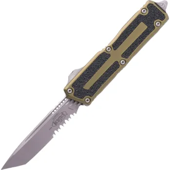 kapesní nůž Microtech SCARAB II GEN III T/E APOCALYPTIC PART SERRATE OD GREEN 1279-11APOD