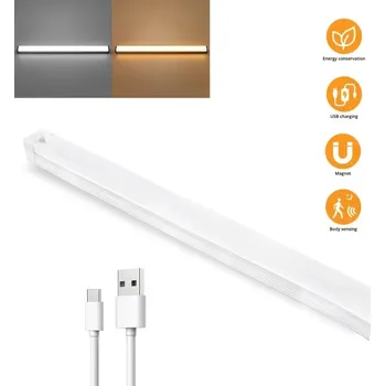 Noční světlo LED světlo s pohybovým senzorem 30cm (teplá bílá)