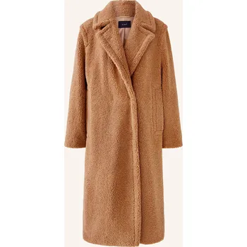 Dámský kabát Oui Dámský Teddyfellový Kabát, velbloudí, 44