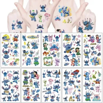 Odstranitelné tetování Dětské dočasné tetování - LILO & STITCH - 10 ks (Značka: SPADABRAVO)