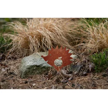 Zahradní dekorace Corgarden Zahradní dekorace JEŽEK 1043 20 x 20 cm Corten