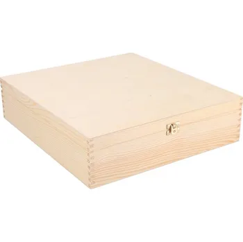 Firemní dárek - Dřevěná krabička na 4 vína