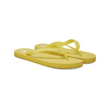Dámské žabky Žabky Calvin Klein Jeans Beach Sandal Transparent Tpu YW0YW01829 Žlutá 38