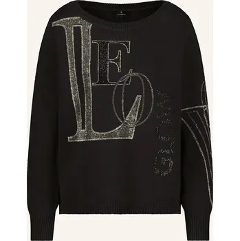 Dámský svetr Monari Dámský Svetr S Ozdobnými Kameny, černá, 42