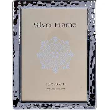 Rám na obraz ZEP Fotorámeček 13 × 18 cm, stříbrný