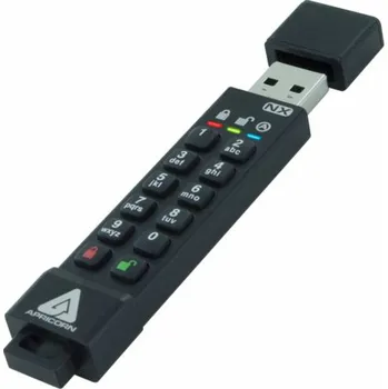 Ukládání dat Pendrive Apricorn Aegis Secure Key 3NX, 128 GB (ASK3-NX-128 GB)