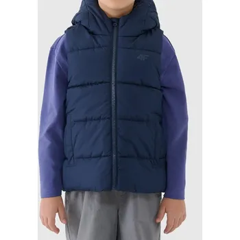 Pánská bunda Chlapecká vesta 4F velikost 134 navy