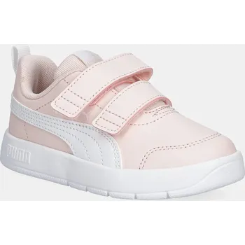 Chlapecká obuv Dětské sneakers boty Puma Courtflex V3 fialová barva, 397642 02X, EUR 30