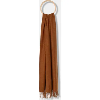 Šála Vlněná šála Answear.LAB pashmina.2 hnědá 88X, vel. ONE SIZE