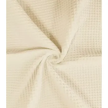 Vafle vanilková 100% bavlna šíře 160 cm| RTex