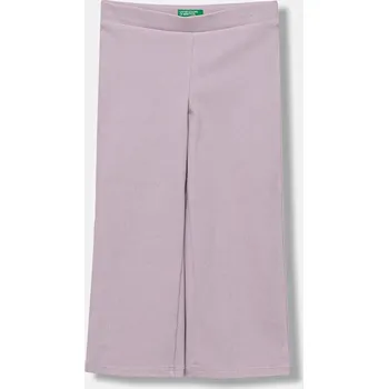 Chlapecké kalhoty Dětské tepláky United Colors of Benetton fialová barva, 46D6GF02M 46D6GF02M.P.seasonal 04X, vel. 110