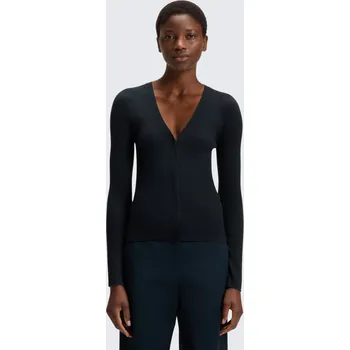 Dámský svetr Dámský svetr BOSS Black Friva 50544904 tmavě modrý Velikost: S