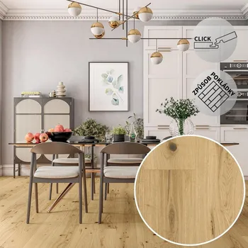 dřevěná podlaha Dřevěná podlaha ARTISAN Dub Nassfeld country Varianta: Dub Nassfeld country