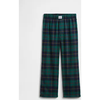 Chlapecké oblečení GAP Chlapecké Dětské pyžamové flanelové kalhoty GAP Zelená 4 (2949305)