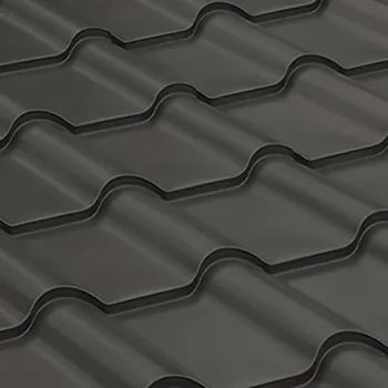 plechová krytina Satjam Grande Plus Satmat 1173 x 0,5 mm RAL 7024 grafitová šedá 1 m²