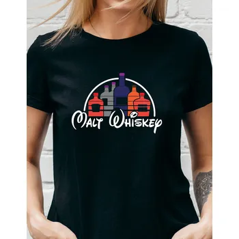 Dámské tričko Dámské tričko - Walt Whiskey Parody Barva: Černá, Velikost: M