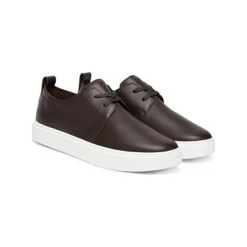 Dámská obuv Sneakersy Calvin Klein Hybrid Clean Cup Derby Lth HM0HM02011 Bordó 41