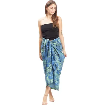Šátek Sarong BALI BATIK modrý XXIV.