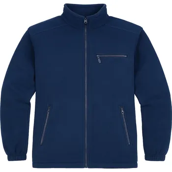 Pánská mikina xcena Pánská flaušová mikina modrá XXXL