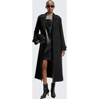 Dámský kabát Dámský kabát HUGO Milehe 50547614 tmavě šedý Velikost: 38