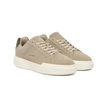 Pánské tenisky Sneakersy Calvin Klein Chunky Cupsole Laceup Su YM0YM01453 Šedá 45