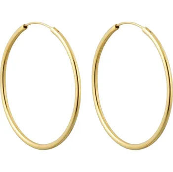 Náušnice Pozlacené stříbrné náušnice Design Letters 90403023GOLD zlatá GLD, vel. ONE SIZE