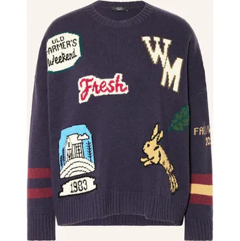 Dámský svetr Weekend Max Mara Dámský Oversized Svetr Pavidi, tmavě modrá /...